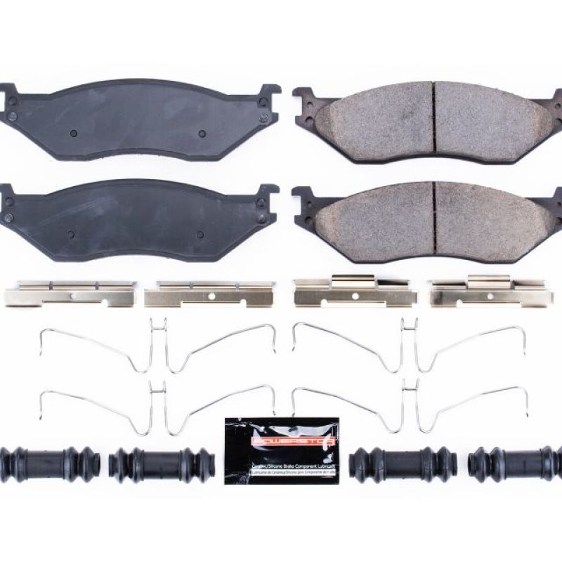 PSB Z23 Evolution Brake Pads - Power Stop 08-09 Ford F53 Front or Rear Z23 Evolution Sport Brake Pads w/Hardware