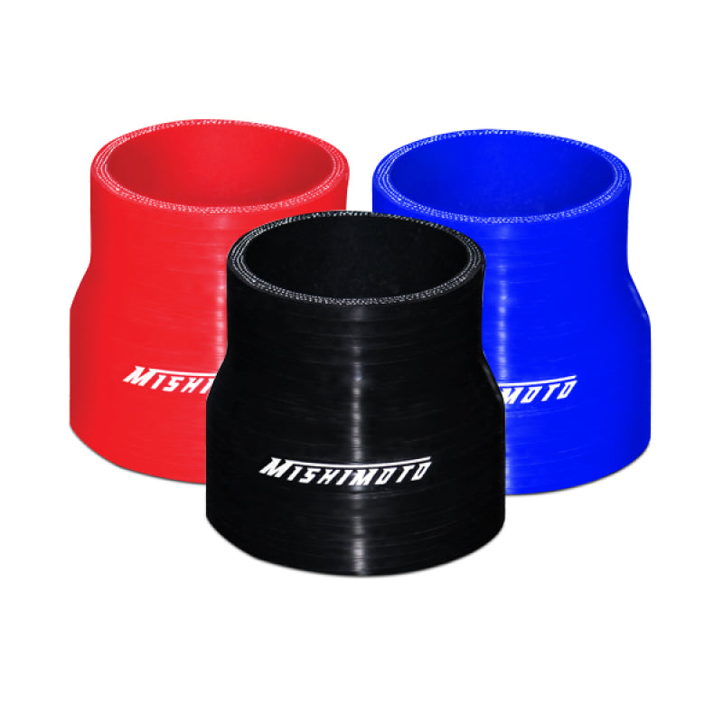 MM Couplers - Transition - Mishimoto 2.5 to 3.0 Inch Black Transition Coupler