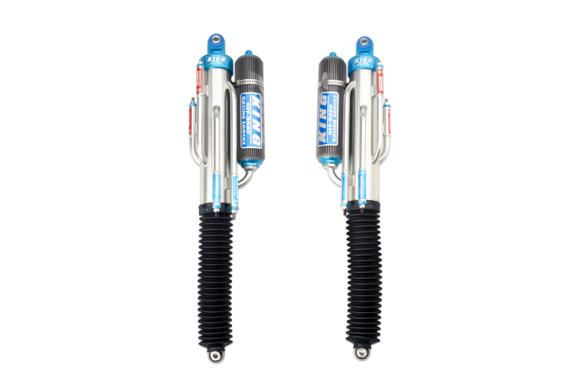KIN 3.0 Shocks - King Shocks 2017+ Ford F150 Raptor 4WD Rear 3.0 Dia Bypass Piggyback Shock w/Perf Fin Res (Pair)