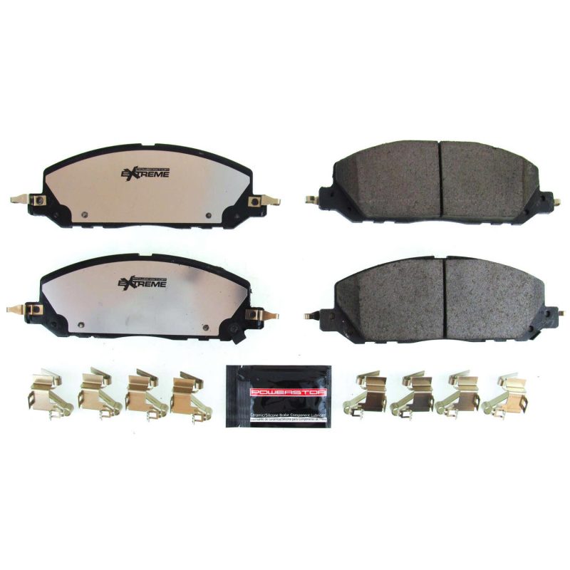 PSB Z36 Truck & Tow Brake Pads - Power Stop 20-21 Ford Explorer Front Z36 Truck & Tow Brake Pads w/Hardware