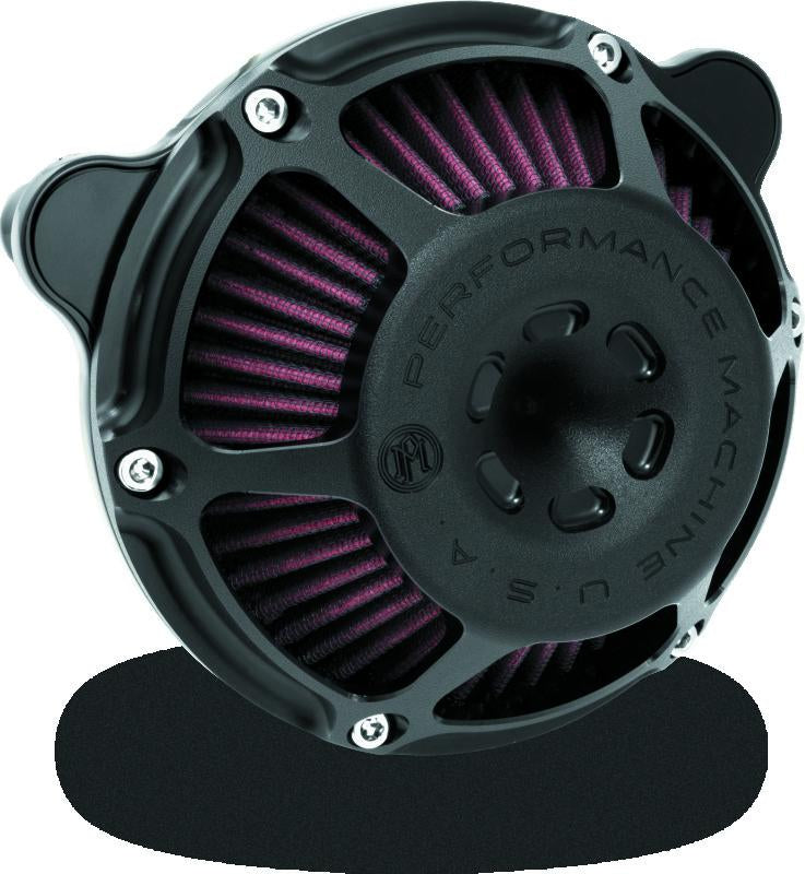 PFM Air Cleaners - Performance Machine Air Cleaner Max HP - Black Ops