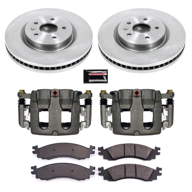 PSB Autospecialty Caliper - Power Stop 11-12 Ford Taurus Front Autospecialty Kit w/Cals