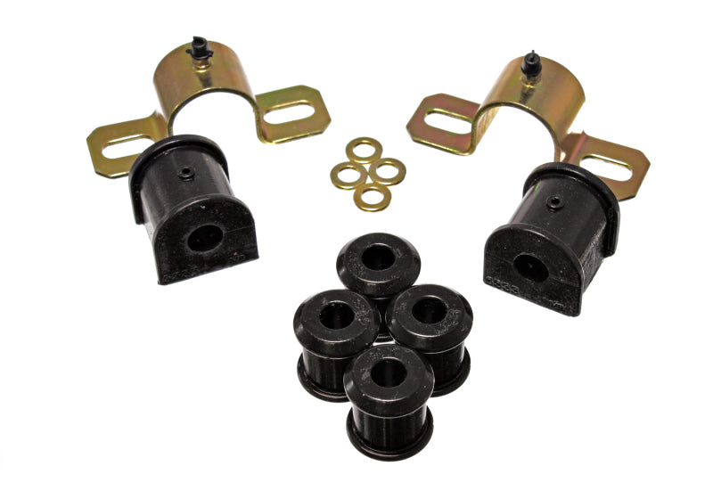 ES Sway Bar Bushings - Black - Energy Suspension Jeep 16Mm Rear S/B Set - Black