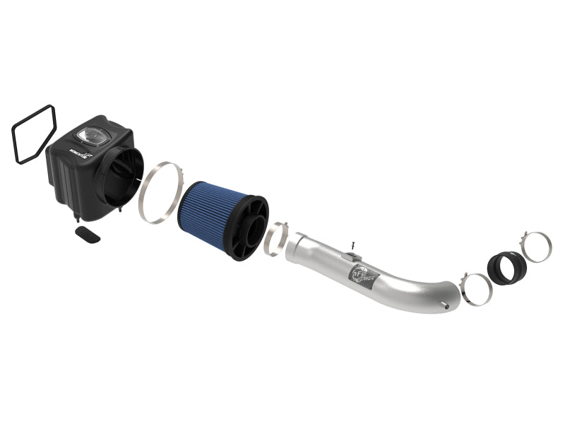AFE Momentum XP Cold Air Intakes - aFe Momentum XP Cold Air Intake System w/ Pro 5R Media Brushed 14-19 GM Silverado/Sierra 1500