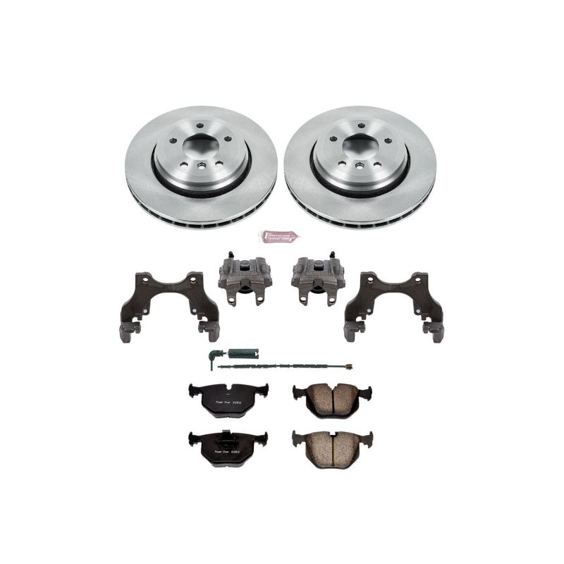 PSB Autospecialty Kit w/Cals - Power Stop 01-06 BMW 330Ci Rear Autospecialty Brake Kit w/Calipers