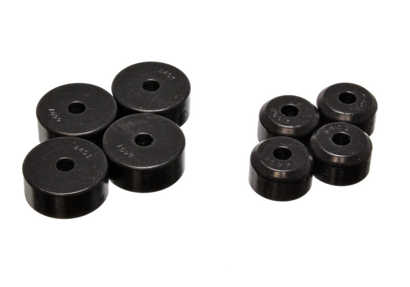 ES Motor Mounts - Black - Energy Suspension 55-57 Chevy Stock 8cyl ONLY Black Motor Mounts