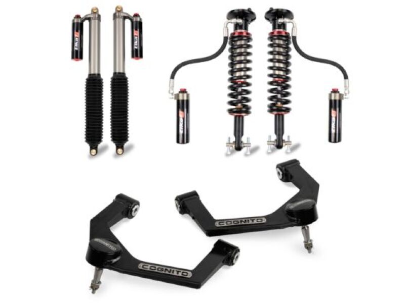 COG Leveling Kit - Elite - Cognito 21-23 Ford F-150 4WD 2.5in Elite Leveling Kit w/ Elka 2.5 Reservoir shocks