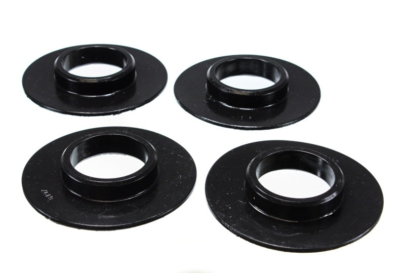 ES Spring Isolators - Black - Energy Suspension 01-05 Chrysler PT Cruiser Black Rear Coil Spring Isolator Set