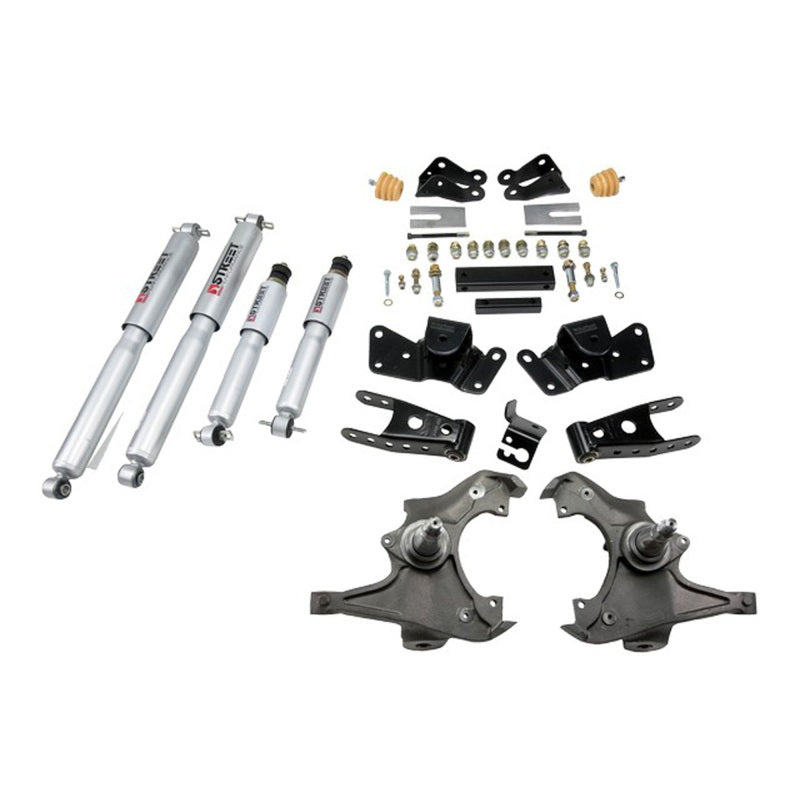 BT Lower Kit w SP Shocks - Belltech LOWERING KIT WITH SP SHOCKS