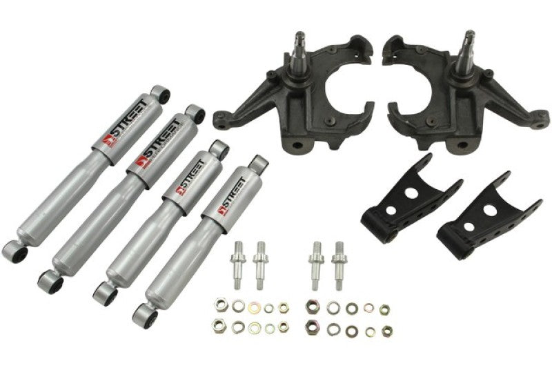BT Lower Kit w SP Shocks - Belltech LOWERING KIT WITH SP SHOCKS
