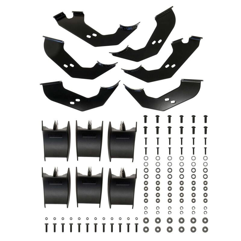 WES Nerf Bars - PRO TRAXX 4 - Westin 24-25 Toyota Tacoma Double Cab PRO TRAXX 4 Oval Nerf Step Bars - Black