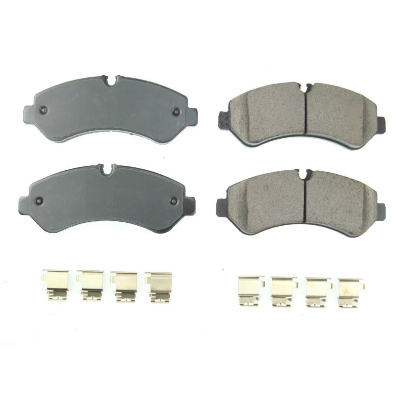 PSB Z17 Evolution Brake Pads - Power Stop 2019 Freightliner Sprinter 3500 Rear Z17 Evolution Ceramic Brake Pads w/Hardware