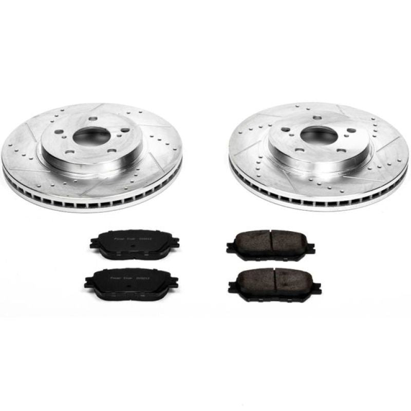 PSB Z23 Evolution Kit - Power Stop 2002 Toyota Camry Front Z23 Evolution Sport Brake Kit