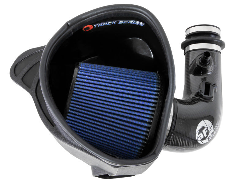 AFE Track Series Intake - aFe 19-22 BMW Z4 30i L4-2.0L (t) Track Series Carbon Fiber Cold Air Intake System w/ Pro 5R Filter