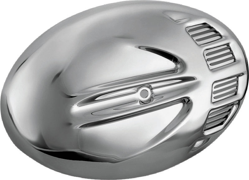 KUR Air Cleaner Covers C - Kuryakyn Scarab Air Cleaner Cover Chrome