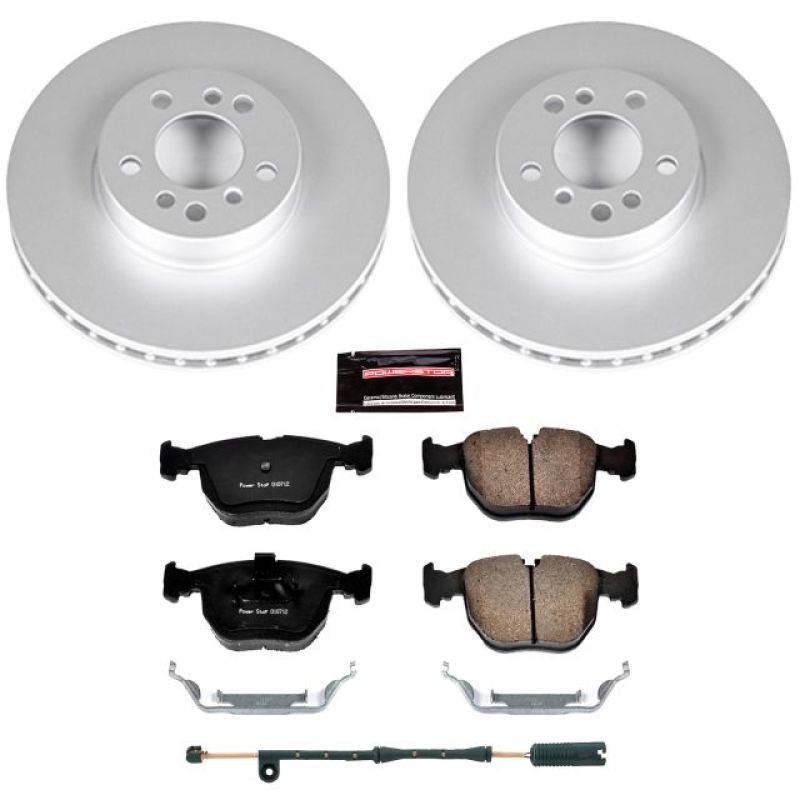 PSB Z23 Evolution Coated Kit - Power Stop 00-06 BMW X5 Front Z23 Evolution Sport Coated Brake Kit