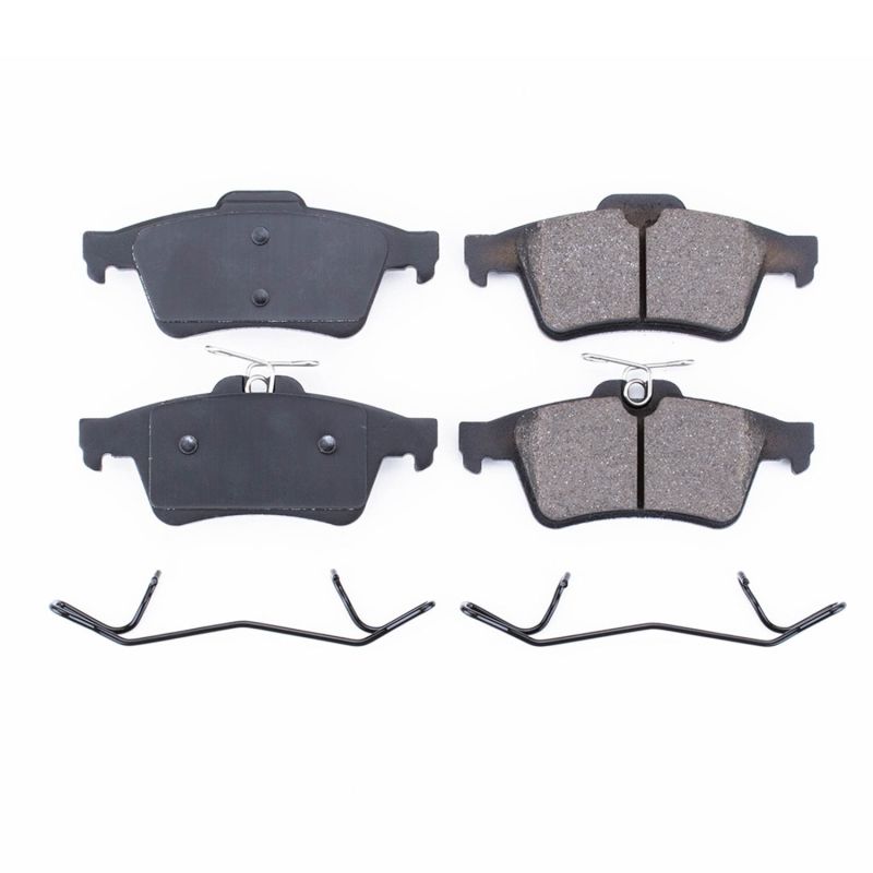 PSB Z17 Evolution Brake Pads - Power Stop 09-10 Chevrolet Cobalt Rear Z17 Evolution Ceramic Brake Pads w/Hardware