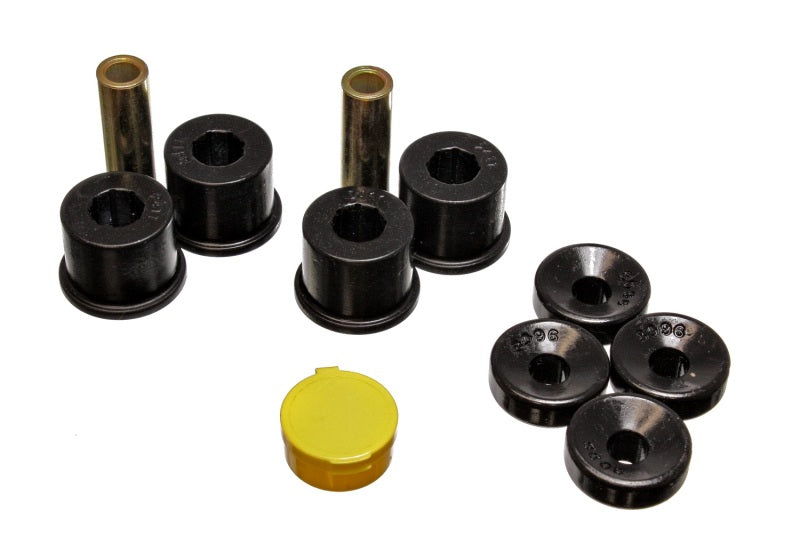 ES Shock Bushings - Black - Energy Suspension 99-00 Honda Civic Si Black Front Shock Bushing Set
