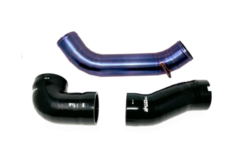 TQS Intake Hoses - Torque Solution 2022+ Subaru WRX Intake Pipe Kit - Titanium Burnt Purple / Blue