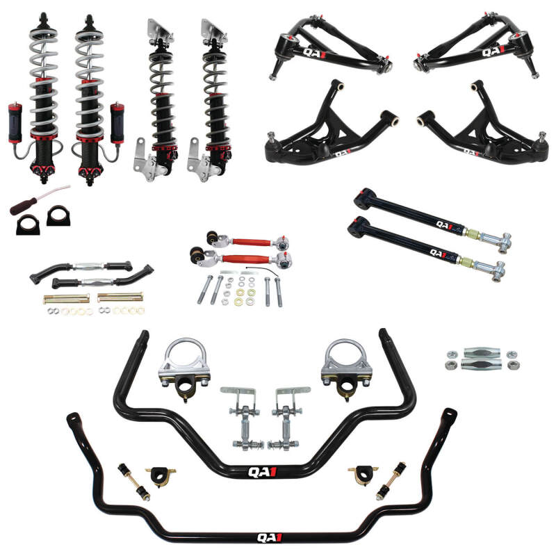 QAP Coil-Overs - Pro Coil - QA1 64-67 GM A Body Level 3 Big Wheel Suspension Kit