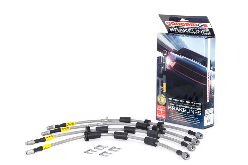 GR G-Stop Brake Line Kits - Goodridge 13-16 Ford Escape (All Models) SS Brake Line Kit