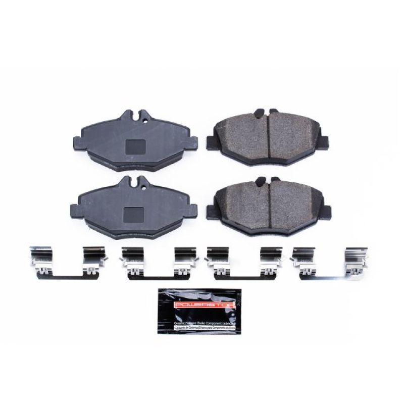 PSB Z23 Evolution Brake Pads - Power Stop 03-09 Mercedes-Benz E320 Front Z23 Evolution Sport Brake Pads w/Hardware