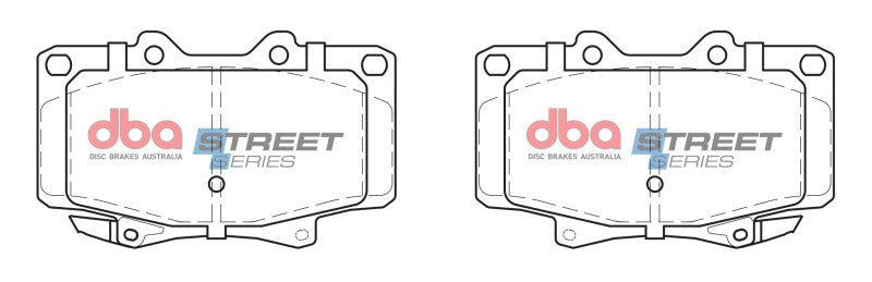 DBA Street Series Brake Pads - DBA 96-97 Lexus LX450 Front Street Series Brake Pads