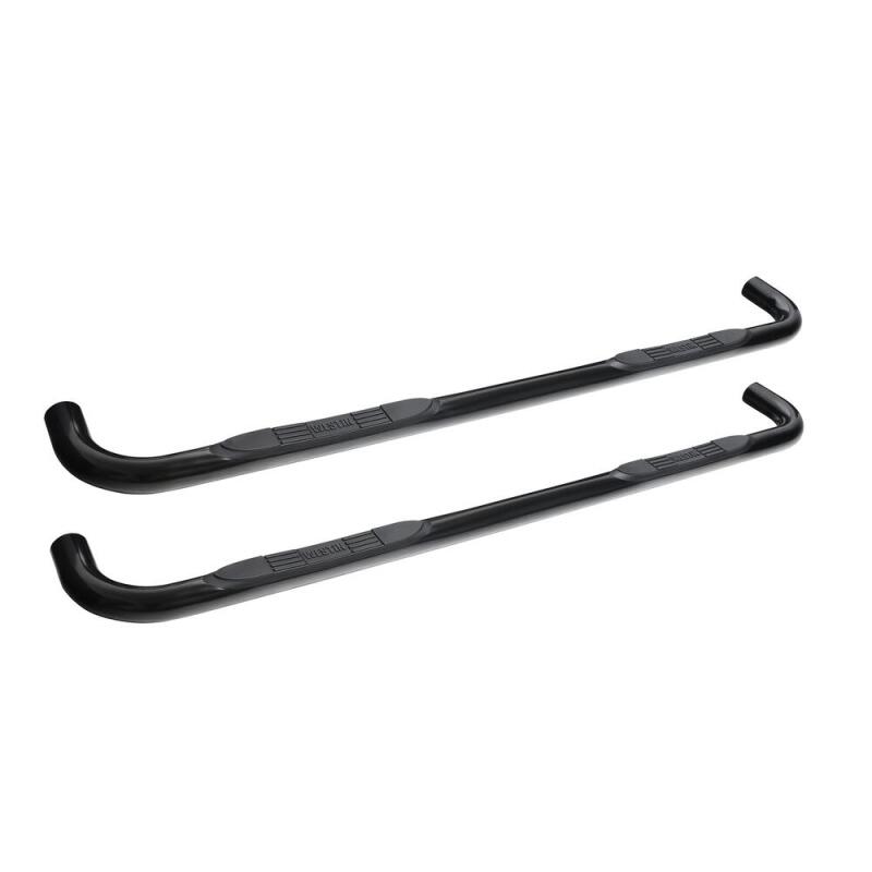 WES Nerf Bars - E-Series 3 - Westin 2019 Chevrolet Silverado/Sierra 1500 Crew Cab E-Series 3 Nerf Step Bars - Black