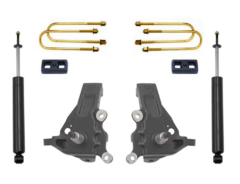 MXT Lift Spindles - MaxTrac 97-03 Ford F-150 2WD Heritage 3.5in/2in Spindle Lift Kit