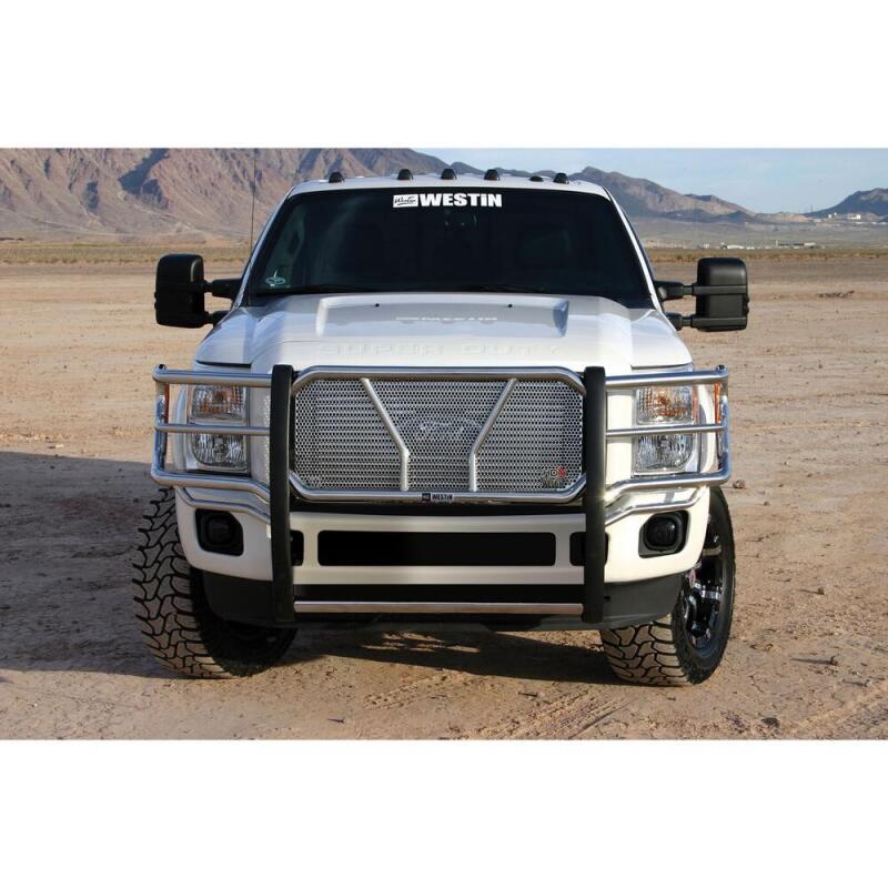 WES HDX Grille Guards - Westin 2011-2016 Ford F-250/350HD Super Duty HDX Grille Guard - SS