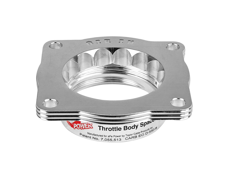 AFE Silver Bullet TBS CARB Approved - aFe Silver Bullet Throttle Body Spacers TBS BMW 325i (E46) 01-06 L6-2.5L