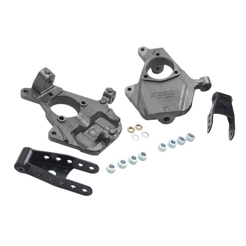 BT Lowering Kit - Belltech LOWERING KIT 16-18 Chevy Silverado 1500 2in Front/3in Rear