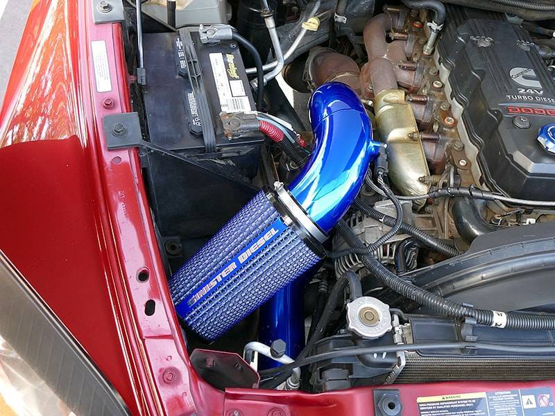 SIN Cold Air Intakes - Sinister Diesel 03-07 Dodge Ram Cummins 5.9L Cold Air Intake