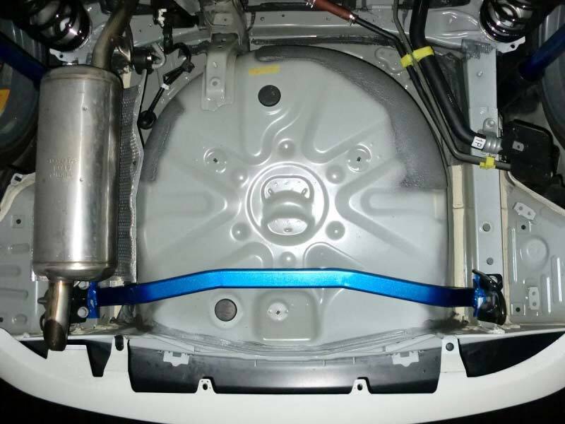 CUS Power Braces - Cusco Power Brace ZVW30 PRIUS Rear End Underbrace