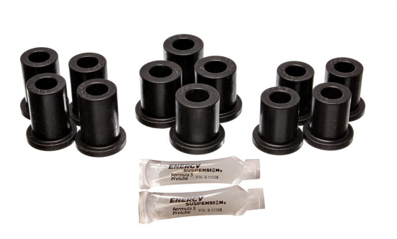 ES Spring/Shackle Bush - Black - Energy Suspension Mit Trk Rear Spring Bushing O.E.M. - Black