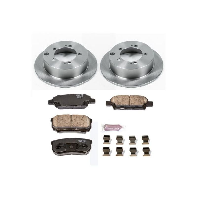 PSB Autospecialty Kit - Power Stop 04-06 Mitsubishi Lancer Rear Autospecialty Brake Kit