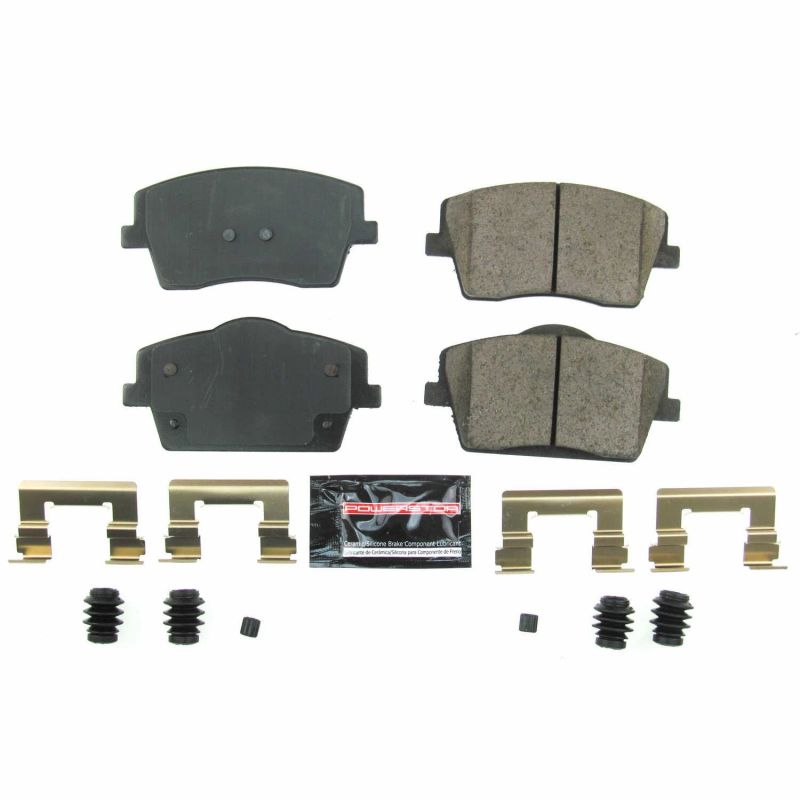 PSB Z23 Evolution Brake Pads - Power Stop 2019 Volvo XC40 Front Z23 Evolution Sport Brake Pads w/Hardware