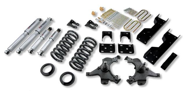 BT Lower Kit w SP Shocks - Belltech LOWERING KIT WITH SP SHOCKS