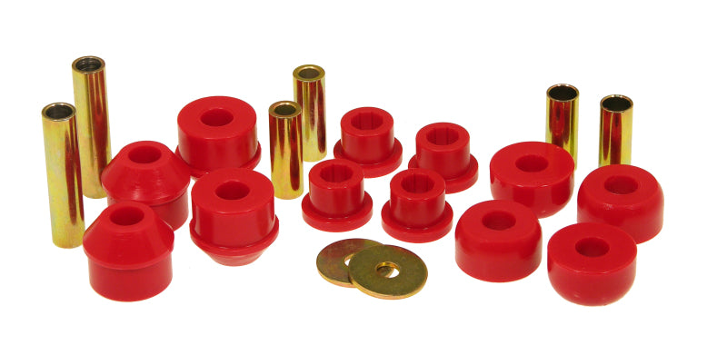 PRO Control Arm Bushings - Red - Prothane 91-95 Toyota MR2 Front Control Arm Bushings (w/ Strut Rod Bushings) - Red