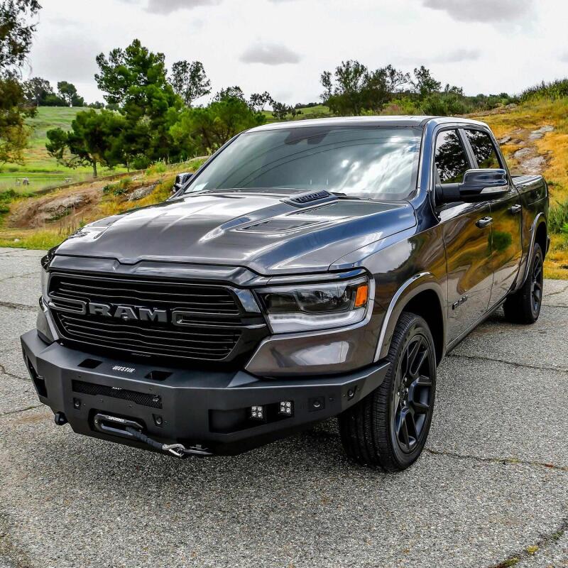 WES Pro-Series Bumpers - Westin 19-24 Dodge Ram 1500(Excl Classic) Pro-Series Front Bumper - Textured Black
