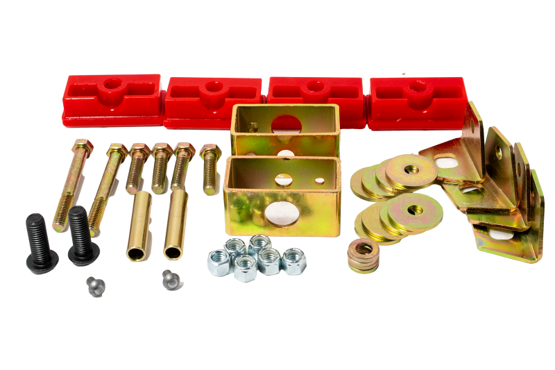 ES Motor Mounts - Red - Energy Suspension 84-95 Toyota Pickup Motor Mount - Red