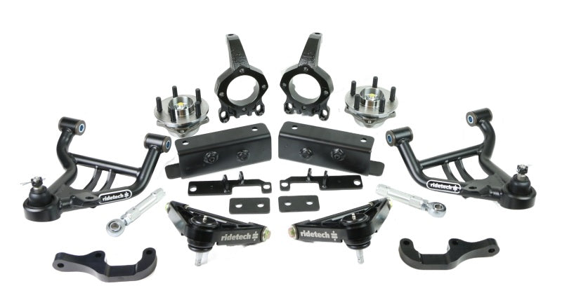 RID Control Arms - Front Set - Ridetech 79-93 Ford Mustang w/ Aftermarket K-Member Front SLA Suspension System