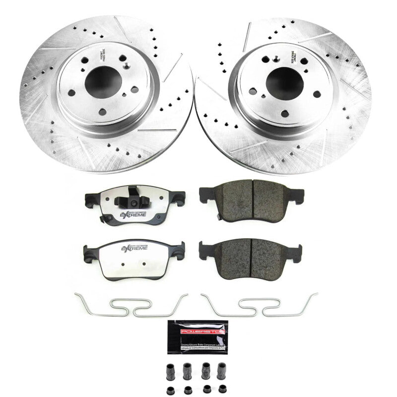 PSB Z26 Street Warrior Kit - Power Stop 2023 Acura Integra Front Z26 Street Brake Kit
