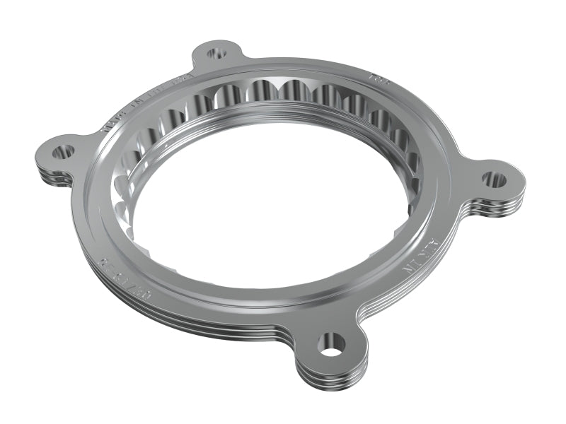 AFE Silver Bullet TBS - aFe Silver Bullet Throttle Body Spacer Kit Ford Super Duty 23-26 V8-6.8L/7.3L
