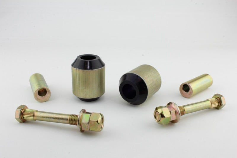WL Bushings - Control Arm - Whiteline Plus 04/91-05/01 BMW 3 Series Rear Lower/Upper Outer Control Arm Bushing Kit (Camber Adj)