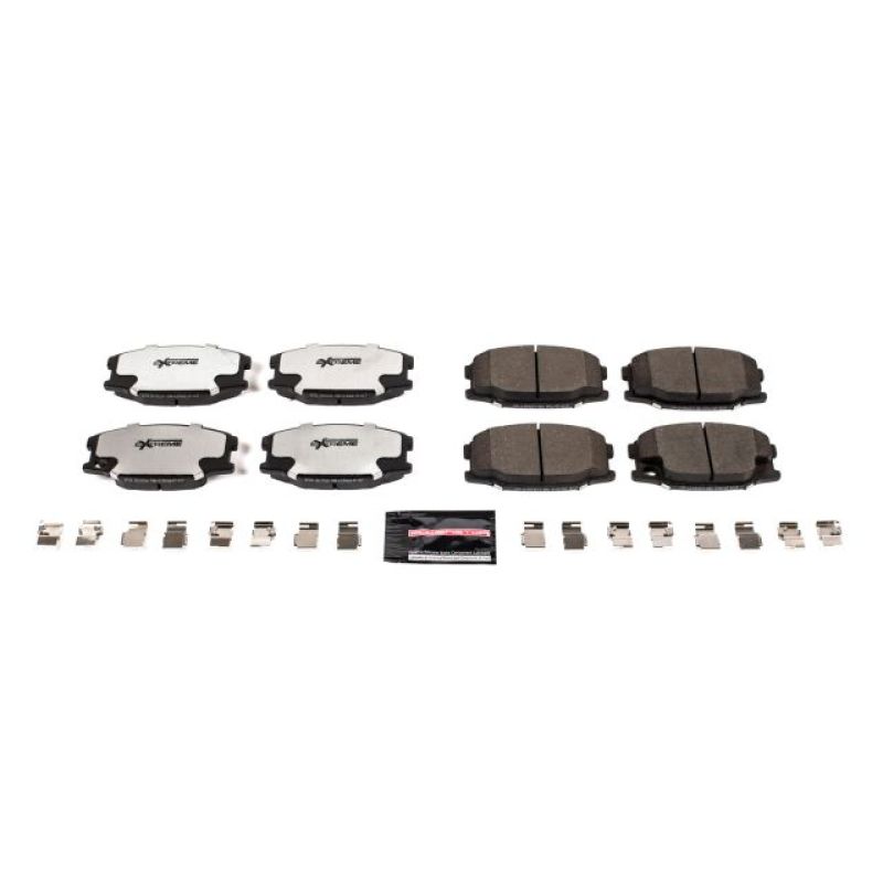 PSB Z36 Truck & Tow Brake Pads - Power Stop 2001 Mitsubishi Fuso FE-CA Front or Rear Z36 Truck & Tow Brake Pads w/Hardware