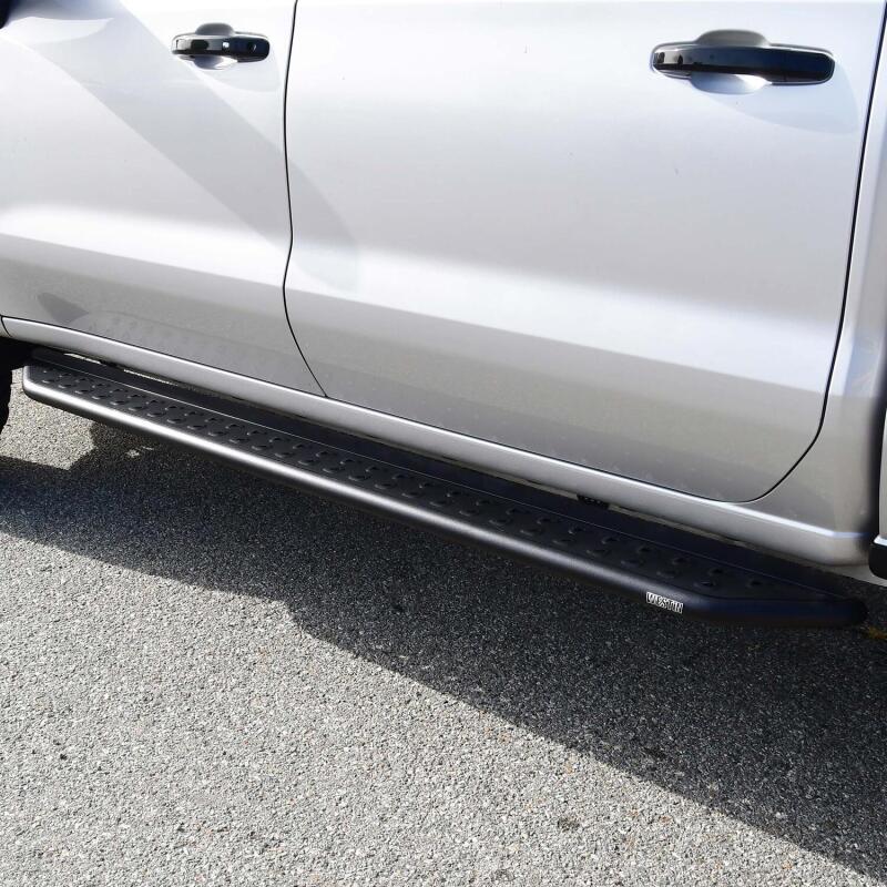 WES Nerf Bars - Outlaw - Westin 19-23 Chevrolet/GMC Silverado/Sierra 1500 Crew Cab Outlaw Nerf Step Bars - Textured Black