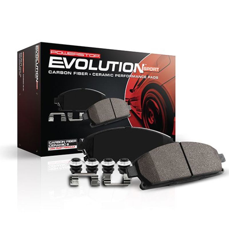 PSB Z23 Evolution Brake Pads - Power Stop 20-22 Ford Explorer Rear Z23 Evo Sport Brake Pads w/Hardware