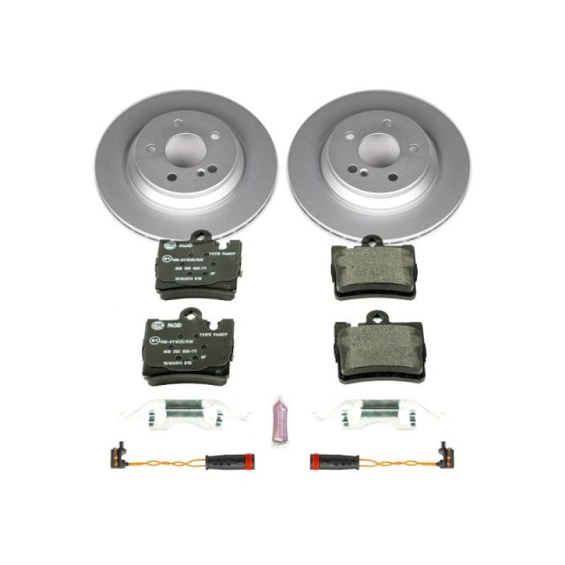 PSB Euro-Stop Kit - Power Stop 00-02 Mercedes-Benz S430 Rear Euro-Stop Brake Kit