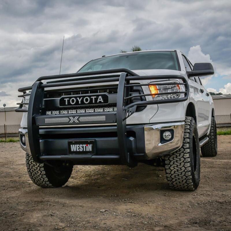 WES Sportsman Grille Guards - Westin 14-20 Toyota Tundra Sportsman X Grille Guard - Textured Black